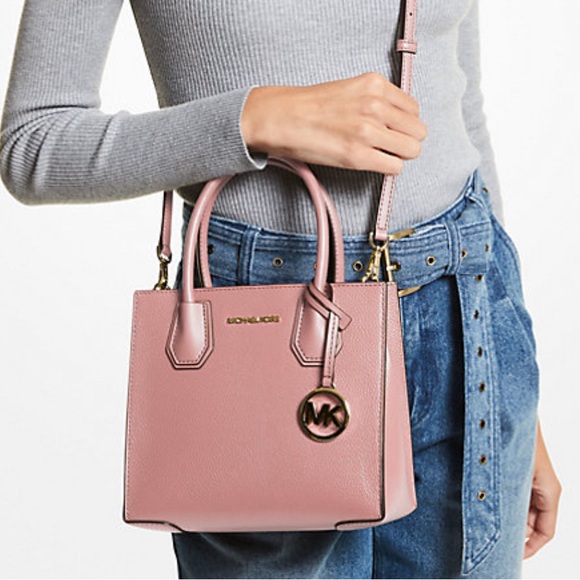 MK Mercer Medium Pebbled Leather Crossbody NWT - Picture 4 of 4